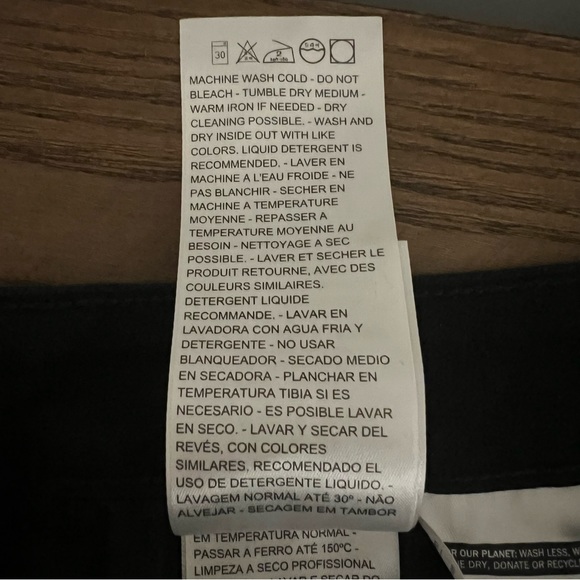 Levi’s 711 Skinny Mid Rise Jeans Black - Picture 5 of 6